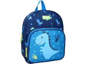 Modrý dětský batoh Dinosaurus