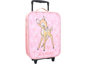 Růžový dětský kufr Disney Bambi