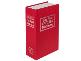 Malý červený trezor v knize - anglický slovník