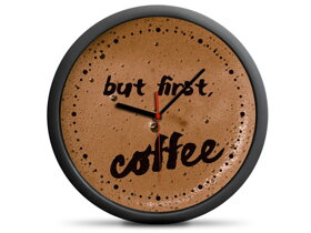 Nástěnné hodiny pro milovníky kávy