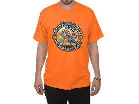 Oranžové tričko Špatný den v hospodě - XL