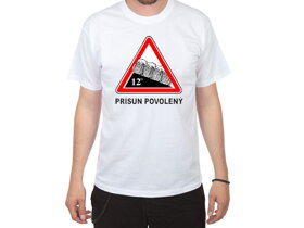 Hospodské tričko Přísun povolen SK - XL