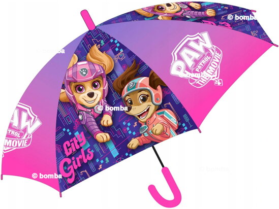 Dětský deštník Paw Patrol Movie - City Girls