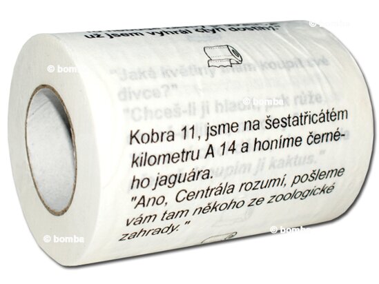 Toaletní papír s vtipy