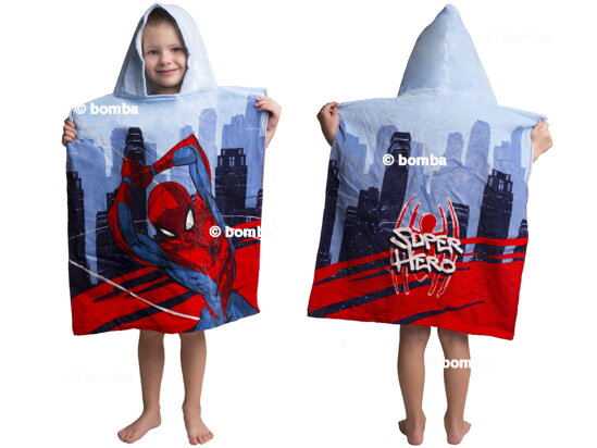 Dětské pončo Spiderman Super Hero