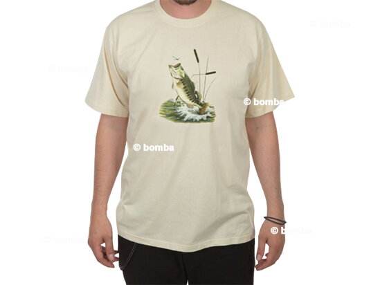 Rybářské tričko s rybou - velikost XXL