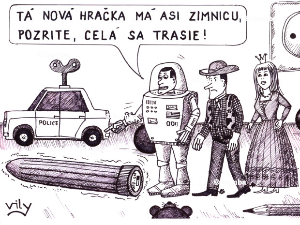 Hračka má zimnici