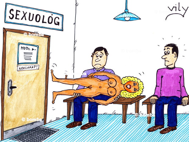 S přítelkyní u sexuologa