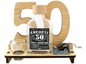 Značka na výročí 50 let s flašinetem HU