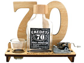 Značka na výročí 70 let s flašinetem HU