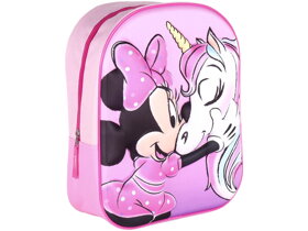 Dívčí 3D batoh Minnie Mouse a Jednorožec