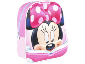 Dívčí 3D batoh Minnie Mouse s knížkou