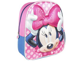 Dívčí 3D batoh Minnie Mouse s mašlí