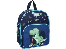 Modrý dětský batoh Dinosaurus Stay Silly