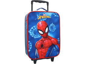 Dětský modrý kufr Spiderman