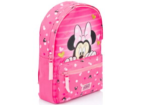 Růžový batoh pro dívky Minnie Mouse