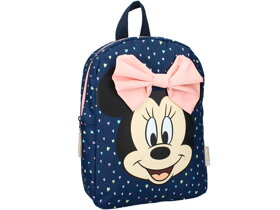 Srdíčkový batoh Minnie s mašlí