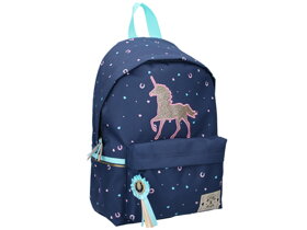 Modrý batoh pro dívky Milky Kiss Jednorožec