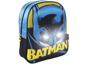 Dětský 3D batoh Batman s blikajícími očima