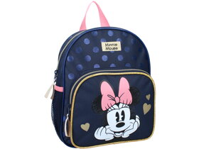 Modrý batoh Minnie Mouse Glitter Love