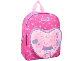 Růžový batoh Peppa Pig Heart