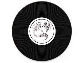 Podložky ve tvaru gramofonové desky