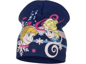 Modrá čepice Frozen II - Anna a Elsa - velikost 52