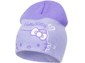 Dětská fialová čepice Hello Kitty - velikost 50