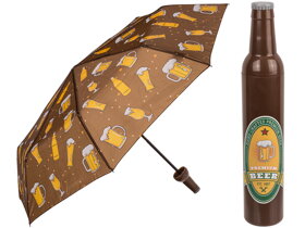 Deštník ve tvaru láhve piva