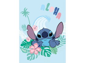 Dětská deka Lilo a Stitch Aloha