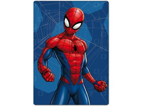 Modrá dětská deka Spiderman