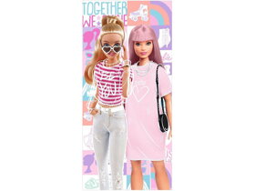 Dětská plážová osuška Barbie Together