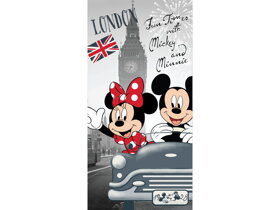 Osuška Mickey a Minnie Mouse v Londýně