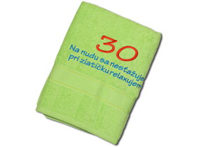 Osuška k 30-tce pro muže SK