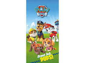 Dětská osuška Paw Patrol Great Job