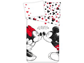 Ložní povlečení Minnie a Mickey Love