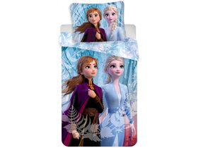 Dívčí ložní povlečení Frozen Elsa a Anna