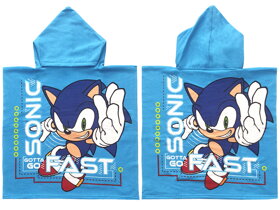 Dětské pončo Ježek Sonic