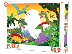 Puzzle pro děti Dinosauři - 50 dílků