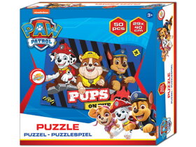 Puzzle Tlapková patrola - Pups On The Go! - 50 ks