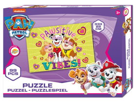 Puzzle Tlapková Patrola Pawsitive Vibes - 99 dílků