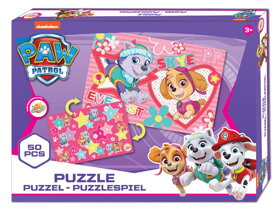 Puzzle Paw Patrol - Skye a Everest - 50 dílků