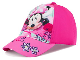 Růžová kšiltovka Minnie Mouse - velikost 54