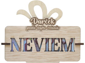 Tabulka na peníze - Neviem SK