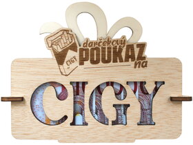 Dárkový poukaz na cigy SK