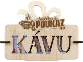 Dárkový poukaz na kávu SK