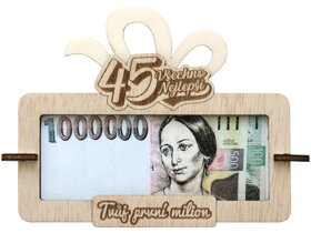 Tabulka na peníze Tvůj první milion k 45
