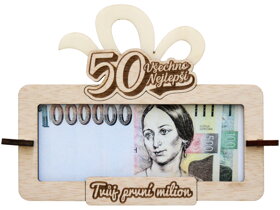 Tabulka na peníze Tvůj první milion k 50