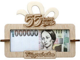 Tabulka na peníze Tvůj první milion k 55
