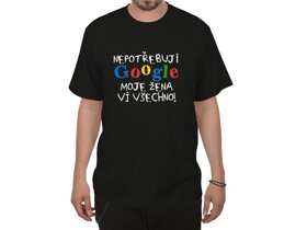 Tričko Moje žena ví všechno - velikost 2XL